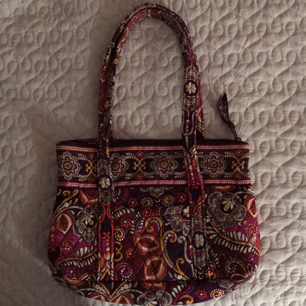 Vera Bradley Bag with wallet and coin pouch.